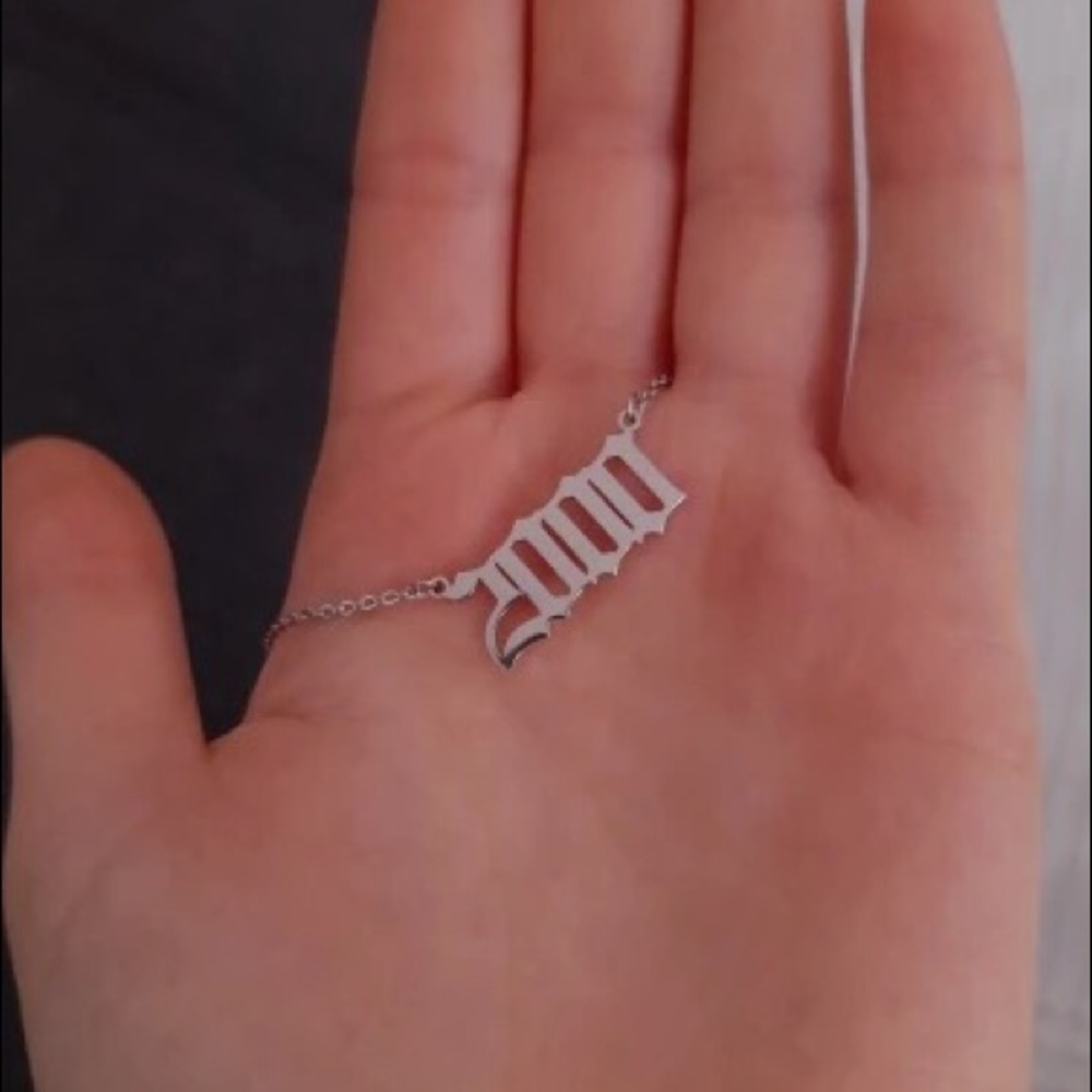 Birth year/ graduation year necklaces!